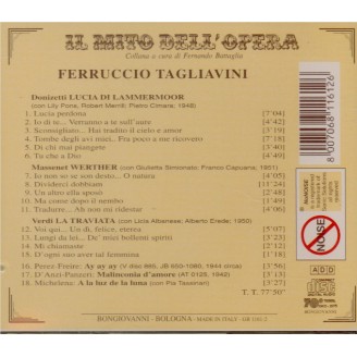 DONIZETTI - Tagliavini - Lucia di Lammermoor : extraits